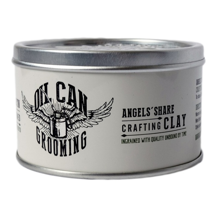 Oil Can Grooming Crafting Clay 100ml i gruppen SKÖNHET & HÄLSA / Hår & Styling / Hårstylingprodukter / Hårvax hos TP E-commerce Nordic AB (A12612)