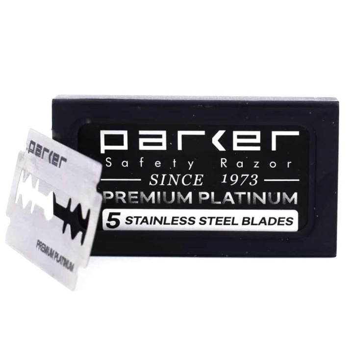 Parker 5-pack Rakblad i gruppen SKÖNHET & HÄLSA / Hår & Styling / Rakning & Trimning / Rakhyvlar & Tillbehör hos TP E-commerce Nordic AB (A12642)