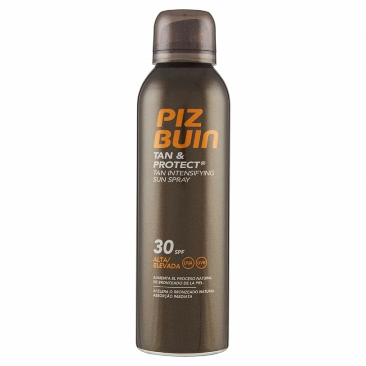 Piz Buin Tan & Protect Tan Intensifying Sun Spray, Solskyddsfaktor SPF30 150ml i gruppen SKÖNHET & HÄLSA / Hudvård / Solskydd & Tanning / Solskydd hos TP E-commerce Nordic AB (A12746)