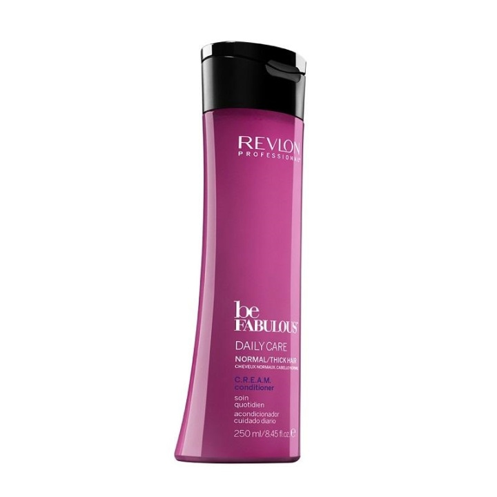 Revlon Be Fabulous - Conditioner for Normal/Thick Hair 250ml i gruppen SKÖNHET & HÄLSA / Hår & Styling / Hårvårdsprodukter / Balsam hos TP E-commerce Nordic AB (A12863)
