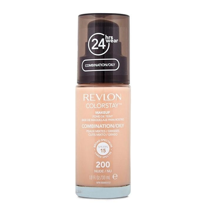 Revlon Colorstay Makeup Combination/Oily Skin - 200 Nude 30ml i gruppen SKÖNHET & HÄLSA / Makeup / Basmakeup / Foundation hos TP E-commerce Nordic AB (A12877)