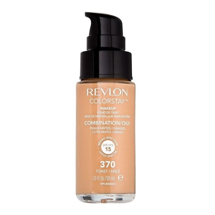 Revlon Colorstay Makeup Combination/Oily Skin - 370 Toast 30ml i gruppen SKÖNHET & HÄLSA / Makeup / Basmakeup / Foundation hos TP E-commerce Nordic AB (A12878)