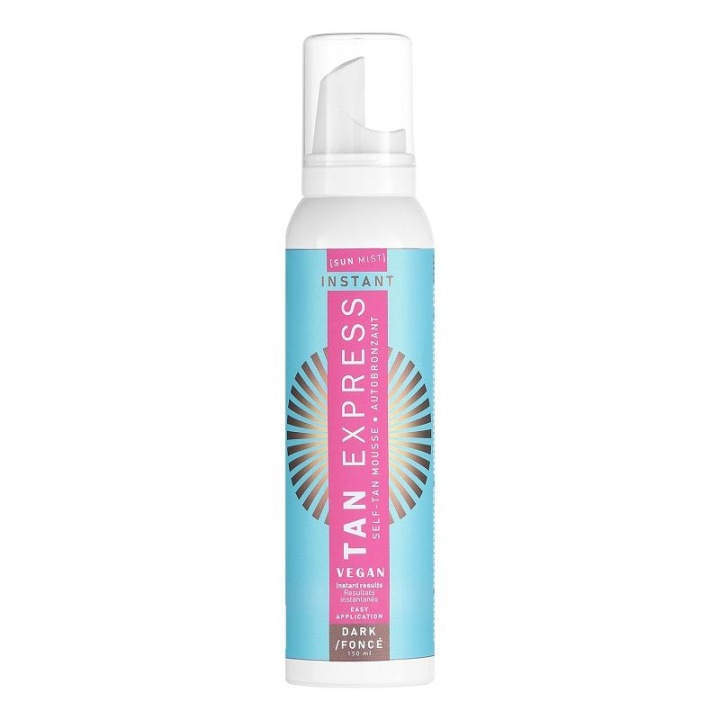 Sun Mist Tan Express Instant Self-Tan Mousse Dark 150ml i gruppen SKÖNHET & HÄLSA / Hudvård / Solskydd & Tanning / Brun utan sol hos TP E-commerce Nordic AB (A13033)