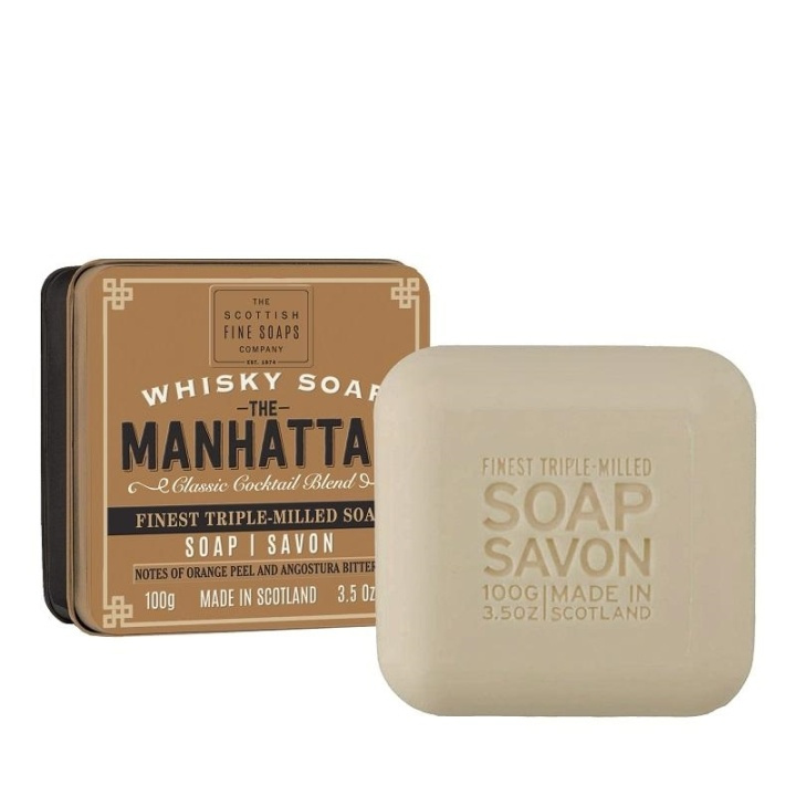 Scottish Fine Soaps Soap Bar The Manhattan 100g i gruppen SKÖNHET & HÄLSA / Hår & Styling / Skäggvård / Övrig Skäggvård hos TP E-commerce Nordic AB (A13057)