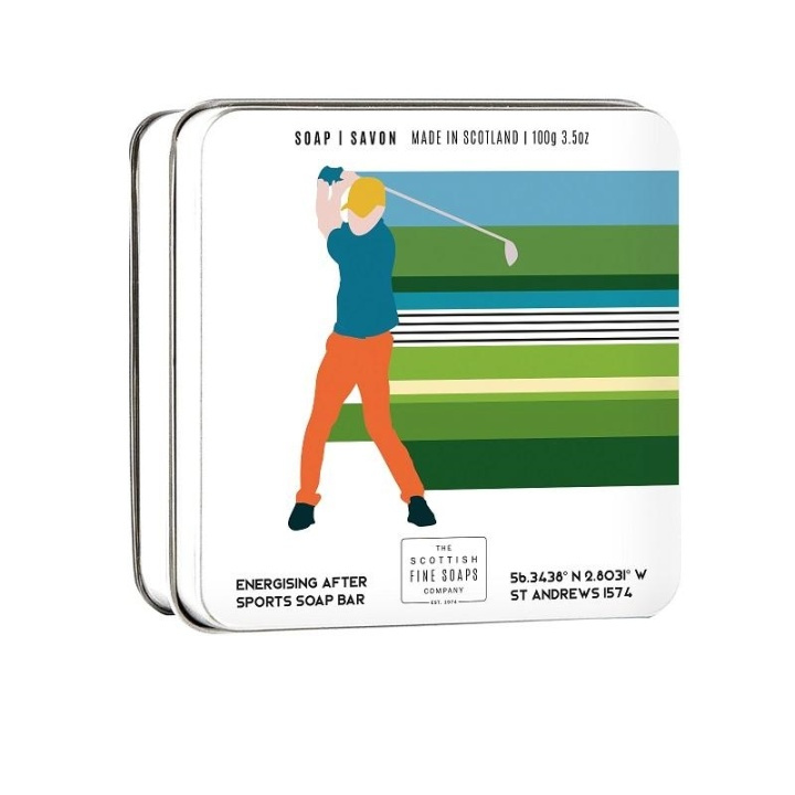 The Scottish Fine Soaps Company Scottish Fine Soaps Sports Soap Bar Golf 100g i gruppen SKÖNHET & HÄLSA / Hår & Styling / Skäggvård / Övrig Skäggvård hos TP E-commerce Nordic AB (A13061)