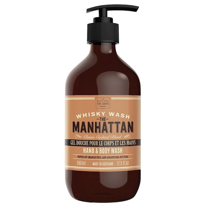 Scottish Fine Soaps The Manhattan Hand & Body Wash 500ml i gruppen SKÖNHET & HÄLSA / Hår & Styling / Skäggvård / Övrig Skäggvård hos TP E-commerce Nordic AB (A13063)