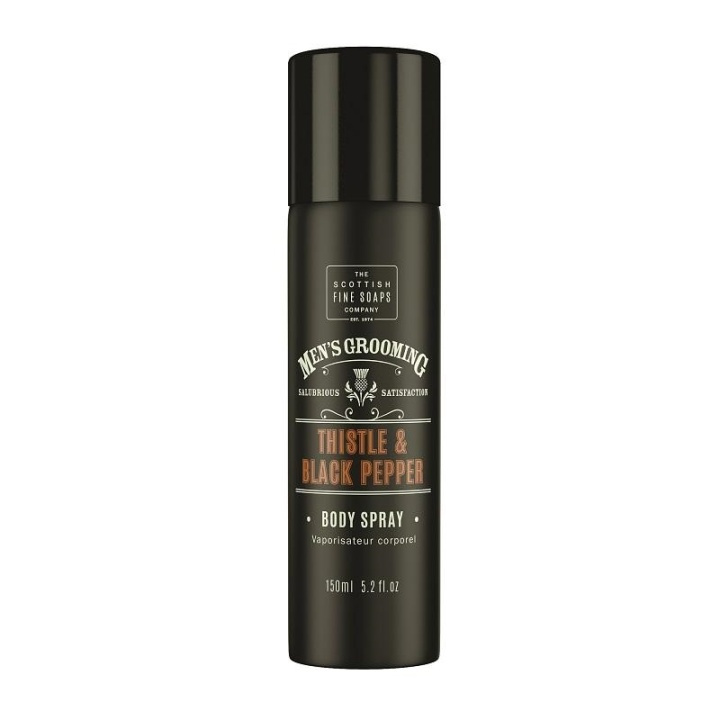 Scottish Fine Soaps Thistle & Black Pepper Body Spray 150ml i gruppen SKÖNHET & HÄLSA / Presentkit / Presentkit För Honom hos TP E-commerce Nordic AB (A13068)