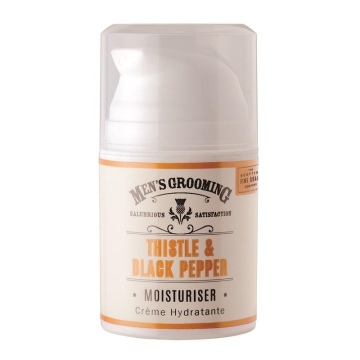 The Scottish Fine Soaps Company Scottish Fine Soaps Thistle & Black Pepper Moisturiser 50ml i gruppen SKÖNHET & HÄLSA / Presentkit / Presentkit För Honom hos TP E-commerce Nordic AB (A13073)