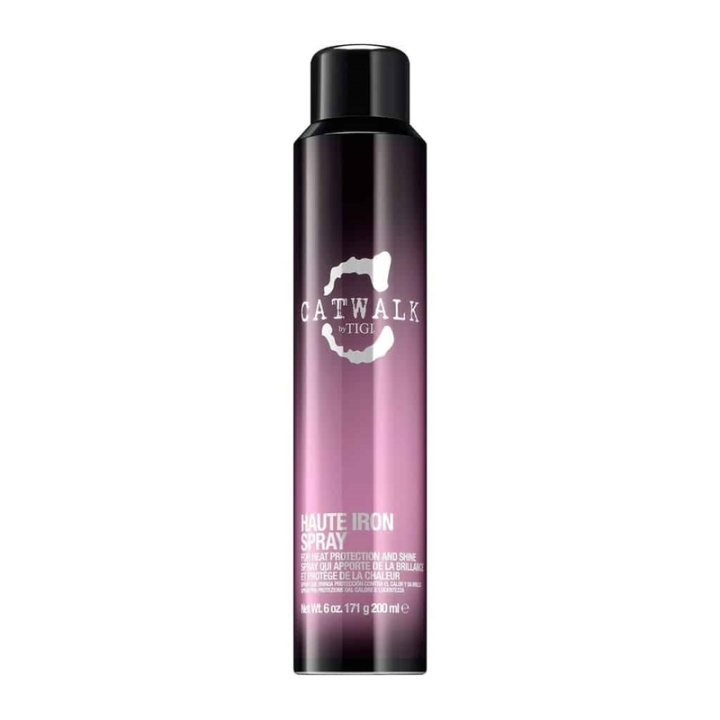 TIGI Catwalk Haute Iron Spray 200ml i gruppen SKÖNHET & HÄLSA / Hår & Styling / Hårvårdsprodukter / Värmeskydd hos TP E-commerce Nordic AB (A13098)