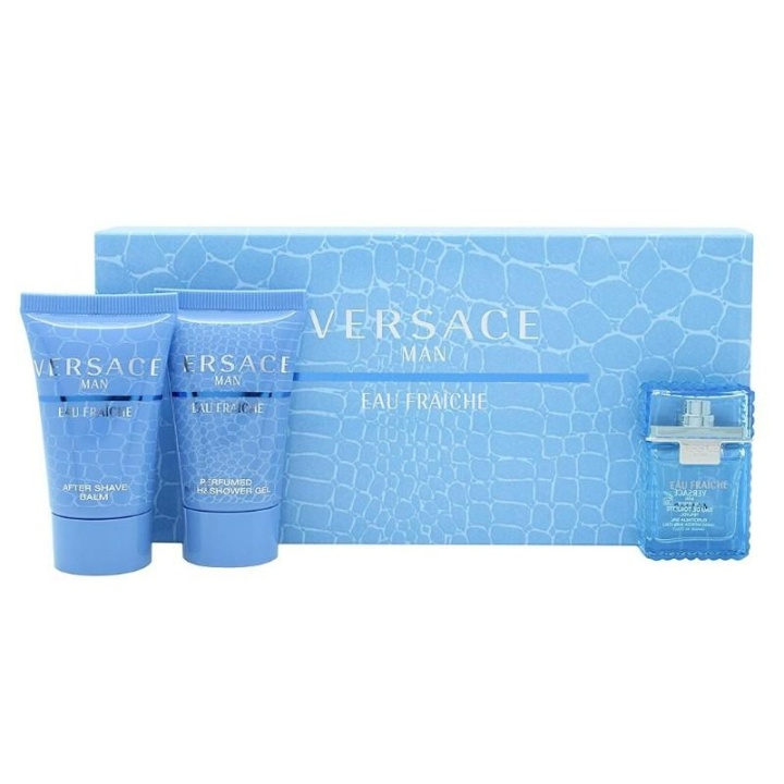 Versace Giftset Versace Man Eau Fraiche Edt 5 ml Mini Set i gruppen SKÖNHET & HÄLSA / Doft & Parfym / Parfym / Parfymboxar hos TP E-commerce Nordic AB (A13131)