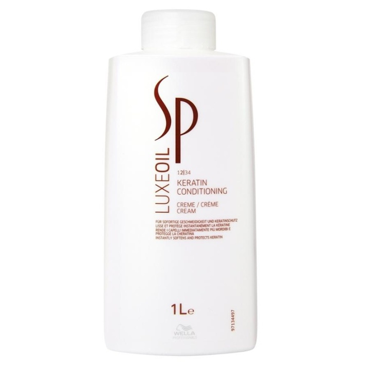 Wella SP LuxeOil Keratin Conditioning Cream 1000ml i gruppen SKÖNHET & HÄLSA / Hår & Styling / Hårvårdsprodukter / Balsam hos TP E-commerce Nordic AB (A13155)