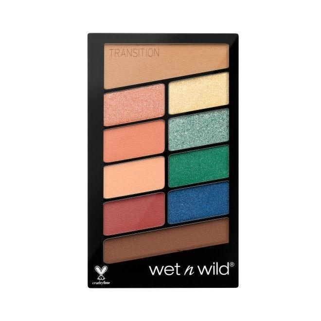 Wet n Wild Color Icon 10-Pan Eyeshadow Palette - Stop Playing Safe i gruppen SKÖNHET & HÄLSA / Makeup / Ögon & Ögonbryn / Ögonskuggor hos TP E-commerce Nordic AB (A13162)