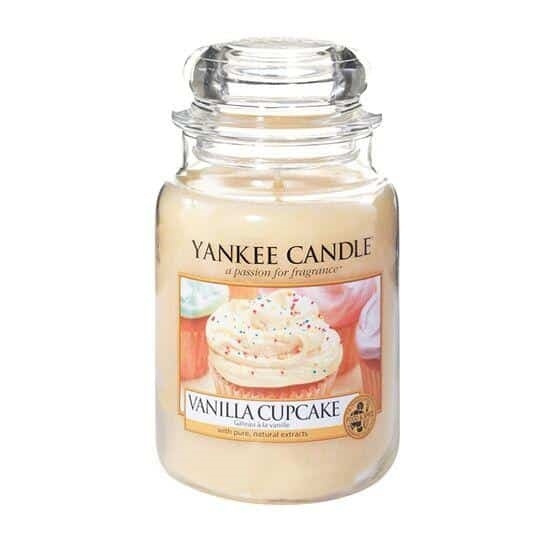 Yankee Candle Classic Large Jar Vanilla Cupcake 623g i gruppen SKÖNHET & HÄLSA / Doft & Parfym / Övrig doft / Doftljus hos TP E-commerce Nordic AB (A13267)