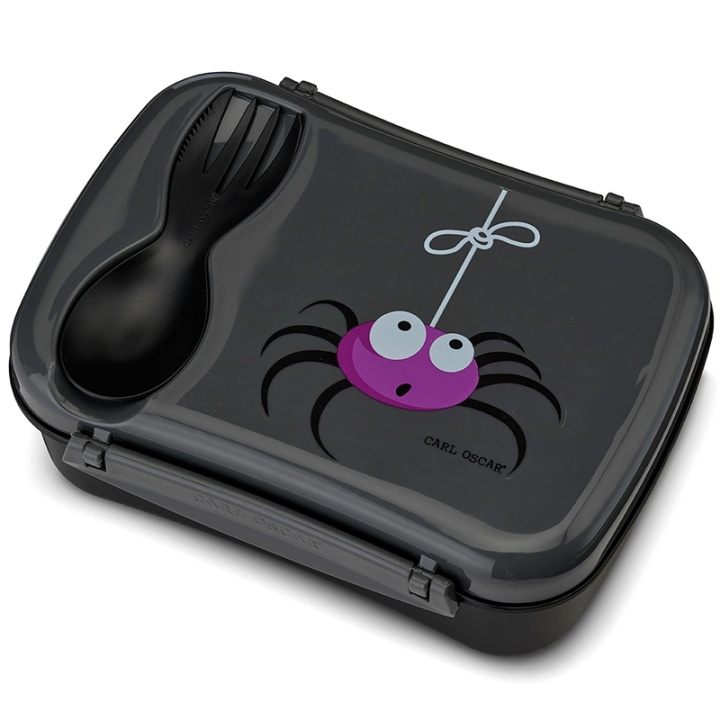 Carl Oscar N\'ice Box matlåda med kylblock Grå i gruppen LEKSAKER, BARN- & BABYPRODUKTER / Äta & Dricka / Barnserviser hos TP E-commerce Nordic AB (A13369)