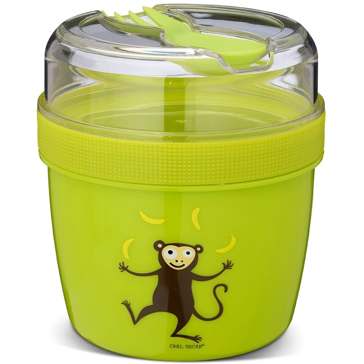 Carl Oscar N\'ice Cup - Matlåda med kylskiva Lime i gruppen LEKSAKER, BARN- & BABYPRODUKTER / Äta & Dricka / Barnserviser hos TP E-commerce Nordic AB (A13375)
