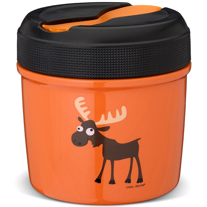 Carl Oscar TEMP LunchJar Mattermos 0,5L Orange i gruppen SPORT, FRITID & HOBBY / Friluftsliv / Termosar & Vattenflaskor hos TP E-commerce Nordic AB (A13387)
