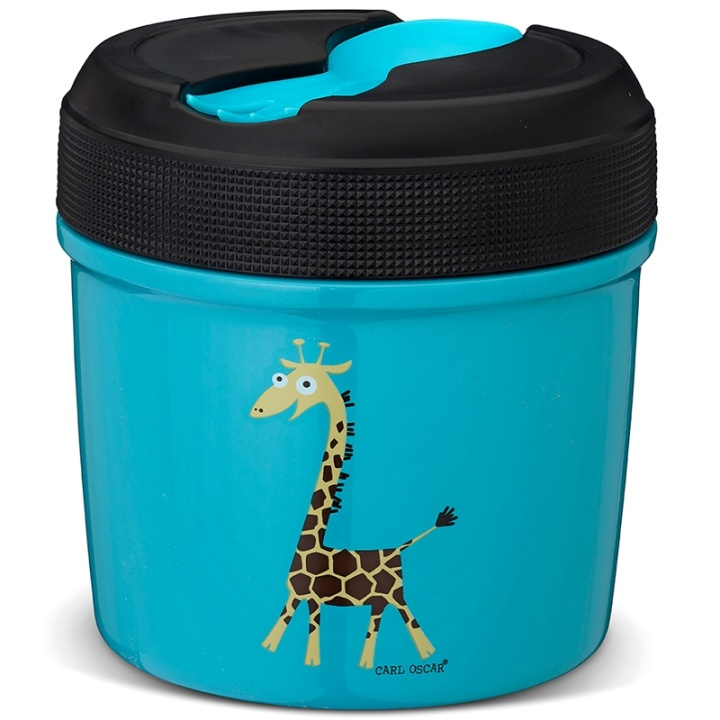 Carl Oscar TEMP LunchJar Mattermos 0,5L Turkos i gruppen SPORT, FRITID & HOBBY / Friluftsliv / Termosar & Vattenflaskor hos TP E-commerce Nordic AB (A13388)
