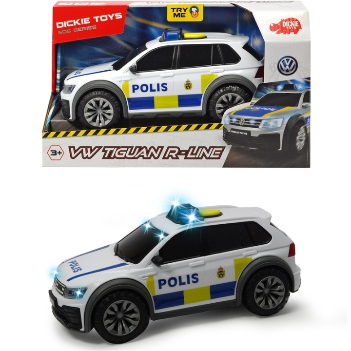Dickie VW Tiguan R-Line i gruppen LEKSAKER, BARN- & BABYPRODUKTER / Leksaker / Leksaksbilar & andra fordon hos TP E-commerce Nordic AB (A13397)
