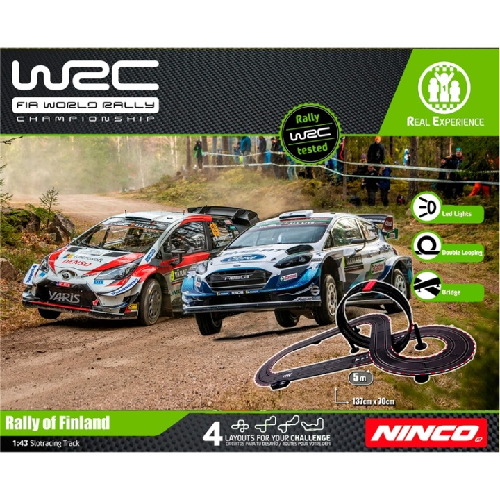 Ninco WRC Rally of Finland i gruppen LEKSAKER, BARN- & BABYPRODUKTER / Radiostyrt / Bilbanor / Banor hos TP E-commerce Nordic AB (A13508)