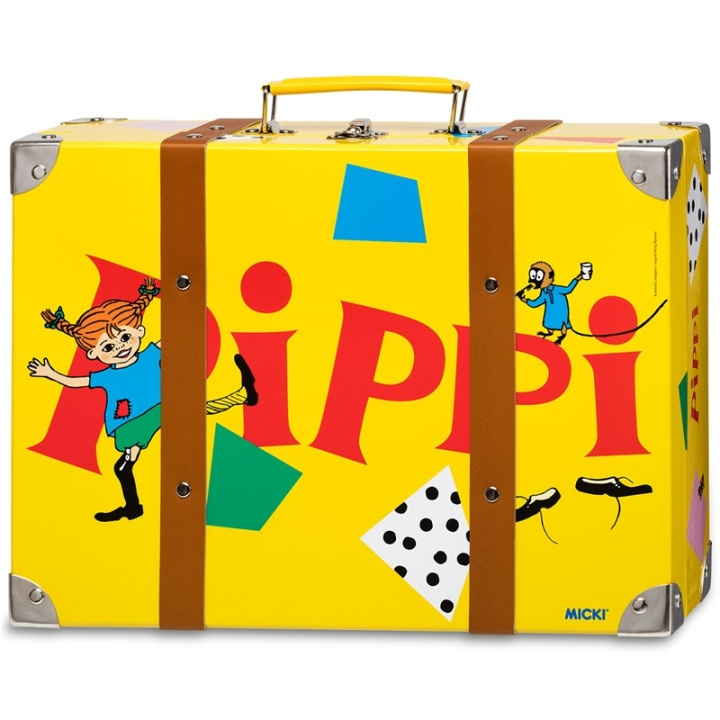 Pippi Koffert Gul 32cm i gruppen LEKSAKER, BARN- & BABYPRODUKTER / Barnrum / Förvaring hos TP E-commerce Nordic AB (A13517)