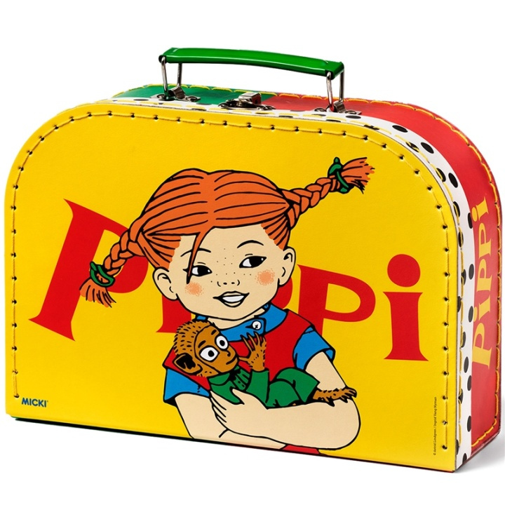 Pippi Resväska 25cm Gul i gruppen LEKSAKER, BARN- & BABYPRODUKTER / Resa / Barnväskor / Resväskor hos TP E-commerce Nordic AB (A13519)