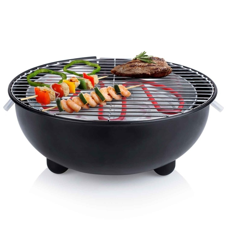 Tristar El-grill Ø30cm Bordsmodell i gruppen HEM, HUSHÅLL & TRÄDGÅRD / Trädgårdsprodukter / Grillar & Grilltillbehör hos TP E-commerce Nordic AB (A13701)