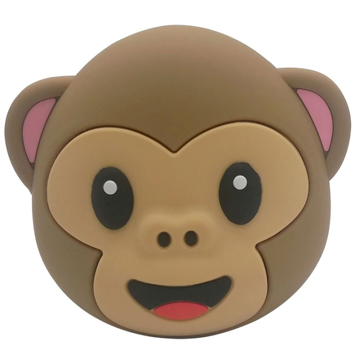Celly PowerBank Emoji Monkey 2200 mA i gruppen SMARTPHONE & SURFPLATTOR / Laddare & Kablar / Powerbanks hos Teknikproffset Nordic AB (A13758)