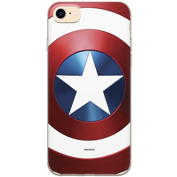 Marvel Mobilskal Captain America 025 iPhone 7/8/SE (2nd gen) i gruppen SMARTPHONE & SURFPLATTOR / Mobilskydd / Apple / iPhone SE (2nd gen & 3rd gen) / Skal hos TP E-commerce Nordic AB (A13800)