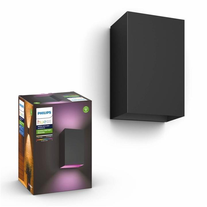 Philips Hue Resonate Vägglampa Wh/Color Amb Sv 230V i gruppen HEM, HUSHÅLL & TRÄDGÅRD / Smarta hem / Smart belysning hos TP E-commerce Nordic AB (A13849)