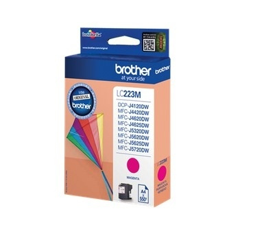 Brother LC-223M bläckpatroner 1 styck Original Magenta i gruppen DATORER & KRINGUTRUSTNING / Skrivare & Tillbehör / Bläck & Toner / Bläckpatroner / Brother hos TP E-commerce Nordic AB (A13995)