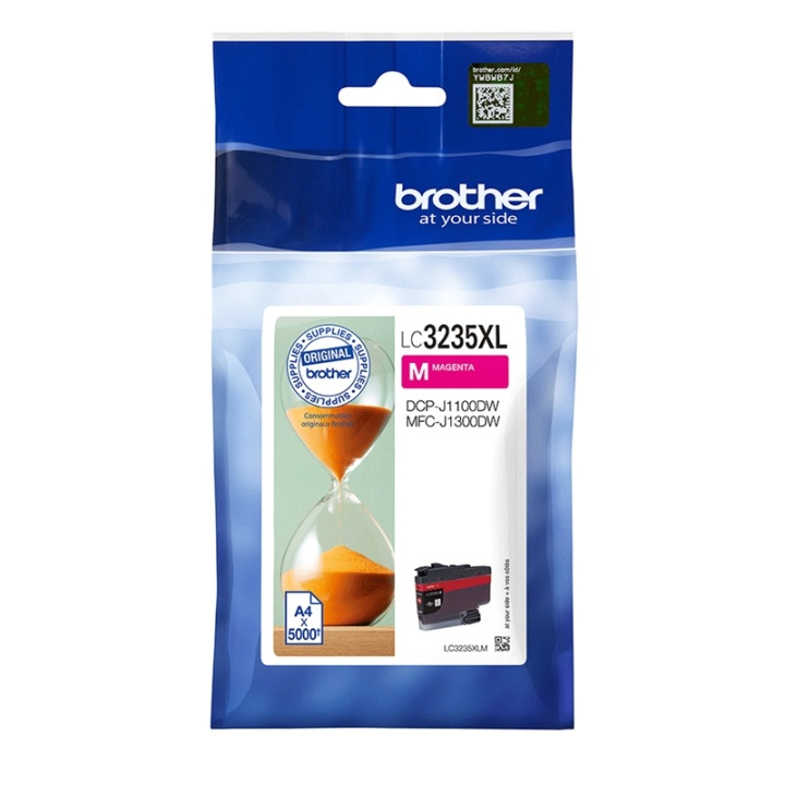 Brother LC-3235XLM bläckpatroner 1 styck Original Hög (XL) avkastning Magenta i gruppen DATORER & KRINGUTRUSTNING / Skrivare & Tillbehör / Bläck & Toner / Bläckpatroner / Brother hos TP E-commerce Nordic AB (A14027)