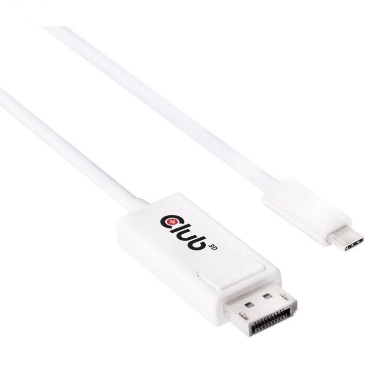 Club 3D USB 3.1 Type C Cable to DisplayPort 1.2m i gruppen DATORER & KRINGUTRUSTNING / Datorkablar / DisplayPort / Adaptrar hos TP E-commerce Nordic AB (A14280)