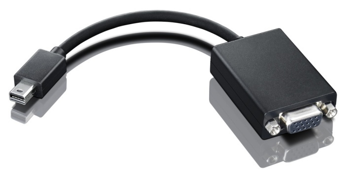 Lenovo 0A36536 cable gender changer mini-DisplayPort VGA Svart i gruppen DATORER & KRINGUTRUSTNING / Datorkablar / DisplayPort / Adaptrar hos TP E-commerce Nordic AB (A14293)