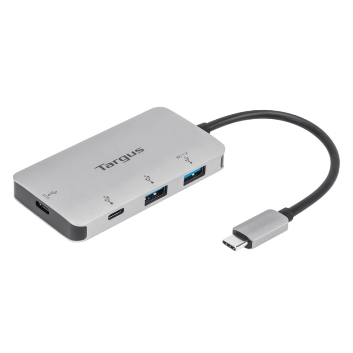 Targus ACH228 USB-C 2x USB-A+2x USB-C Silver i gruppen DATORER & KRINGUTRUSTNING / Datortillbehör / USB-hubbar hos TP E-commerce Nordic AB (A14299)