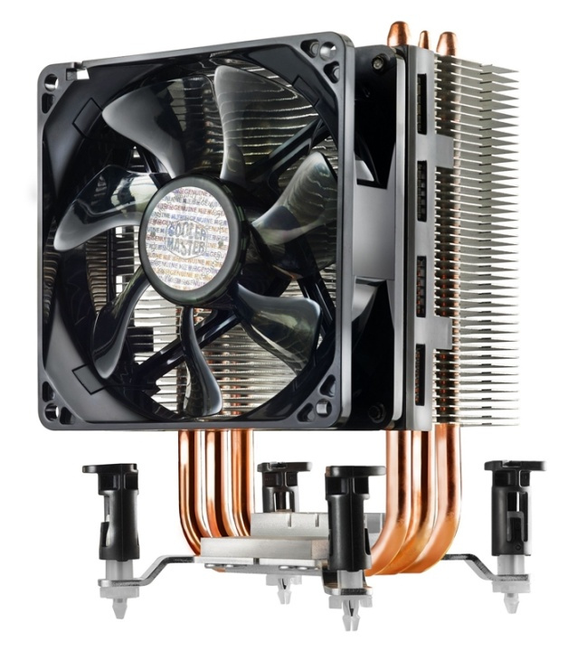 Cooler Master Hyper TX3i Processor Kylare 9,2 cm Svart, Silver i gruppen DATORER & KRINGUTRUSTNING / Datorkomponenter / Kylning / Processorkylare hos TP E-commerce Nordic AB (A14363)