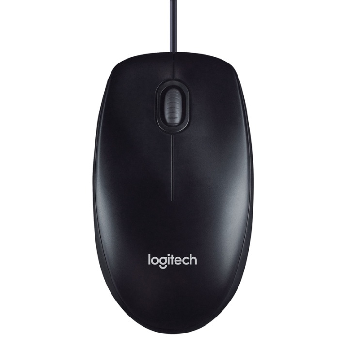 Logitech M100 datormöss Ambidextrous USB Type-A Optisk 1000 DPI i gruppen DATORER & KRINGUTRUSTNING / Möss & Tangentbord / Möss / Trådbundna hos TP E-commerce Nordic AB (A14422)