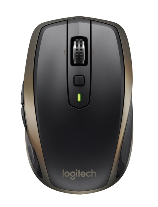 Logitech MX Anywhere 2 datormöss högerhand Trådlös RF + Bluetooth laser 1000 DPI i gruppen DATORER & KRINGUTRUSTNING / Möss & Tangentbord / Möss / Trådlösa hos TP E-commerce Nordic AB (A14452)