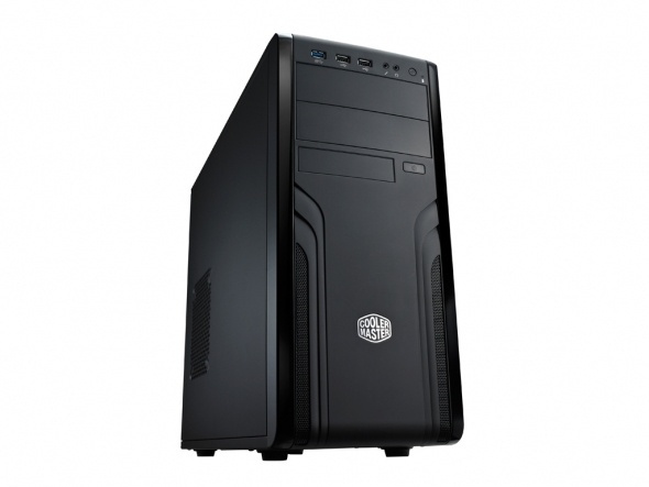 Cooler Master CM Force 500 Midi Tower Svart i gruppen DATORER & KRINGUTRUSTNING / Datorkomponenter / Datorchassi hos TP E-commerce Nordic AB (A14501)