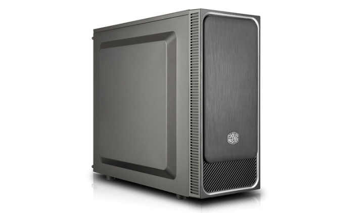 Cooler Master MasterBox E500L Midi Tower Svart, Silver i gruppen DATORER & KRINGUTRUSTNING / Datorkomponenter / Datorchassi hos TP E-commerce Nordic AB (A14508)