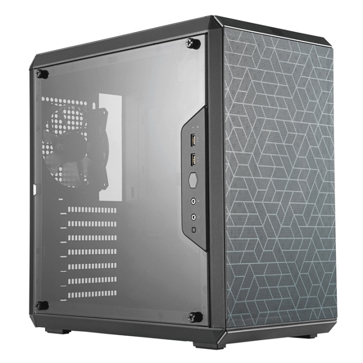 Cooler Master MasterBox Q500L Midi Tower Svart i gruppen DATORER & KRINGUTRUSTNING / Datorkomponenter / Datorchassi hos TP E-commerce Nordic AB (A14526)