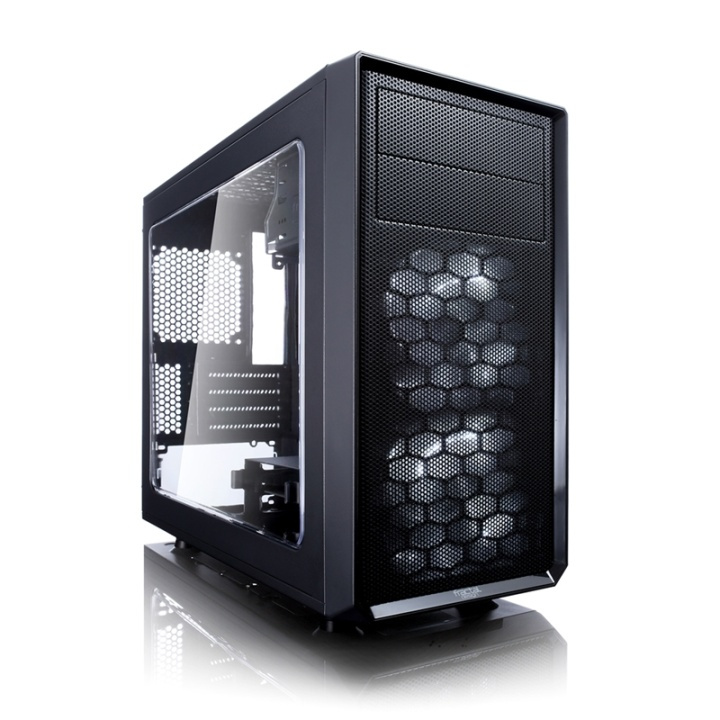 Fractal Design Focus G Mini Mini Tower Svart i gruppen DATORER & KRINGUTRUSTNING / Datorkomponenter / Datorchassi hos TP E-commerce Nordic AB (A14542)