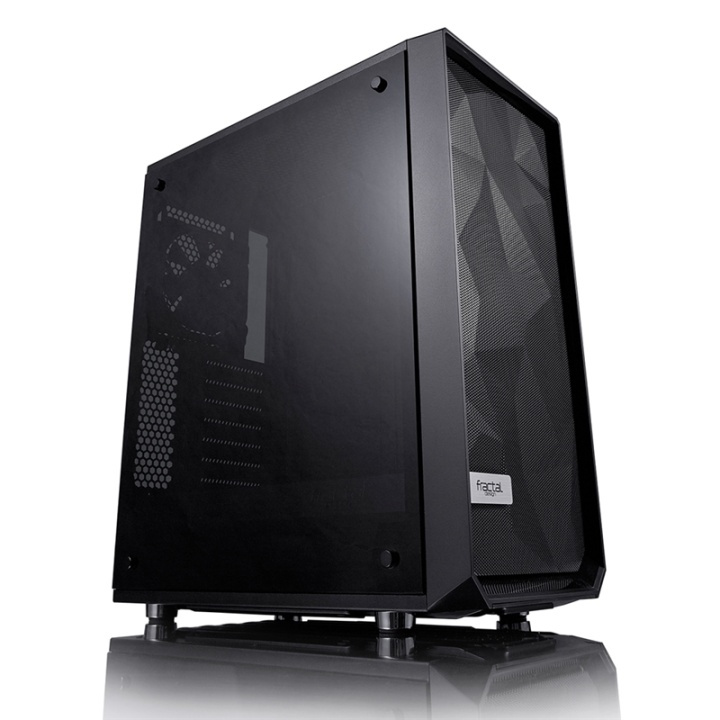 Fractal Design Meshify C Midi Tower Svart i gruppen DATORER & KRINGUTRUSTNING / Datorkomponenter / Datorchassi hos TP E-commerce Nordic AB (A14546)