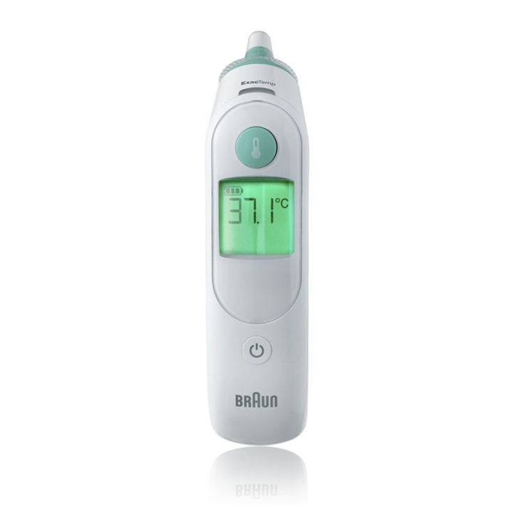 Braun ThermoScan 6 Kontakttermometer Vit Öra Knappar i gruppen SKÖNHET & HÄLSA / Hälsovård / Febertermometrar hos TP E-commerce Nordic AB (A14562)