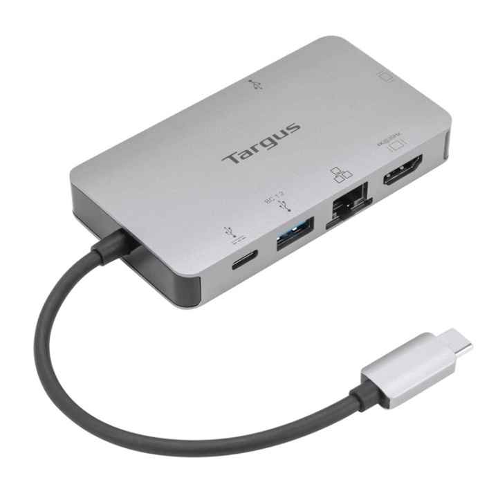 Targus DOCK419 Kabel USB 3.2 Gen 1 (3.1 Gen 1) Type-C Grå i gruppen DATORER & KRINGUTRUSTNING / Bärbara datorer & tillbehör / Dockningsstation hos TP E-commerce Nordic AB (A14593)