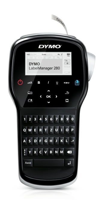 DYMO LabelManager T 280 QWERTZ i gruppen DATORER & KRINGUTRUSTNING / Skrivare & Tillbehör / Skrivare / Märkmaskiner & Tillbehör / Skriva & Tillbehör hos TP E-commerce Nordic AB (A14644)