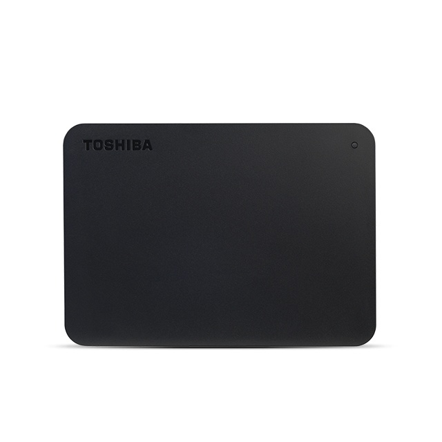 Toshiba Canvio Basics USB-C extern hårddisk 2000 GB Svart i gruppen DATORER & KRINGUTRUSTNING / Datortillbehör / Externa hårddiskar hos Teknikproffset Nordic AB (A14709)