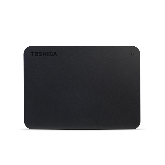 Toshiba Canvio Basics USB-C extern hårddisk 2000 GB Svart i gruppen DATORER & KRINGUTRUSTNING / Datortillbehör / Externa hårddiskar hos TP E-commerce Nordic AB (A14709)