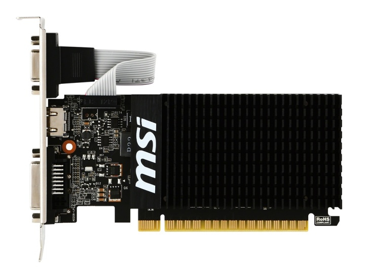 MSI V809-2000R grafikkort NVIDIA GeForce GT 710 2 GB GDDR3 i gruppen DATORER & KRINGUTRUSTNING / Datorkomponenter / Grafikkort hos TP E-commerce Nordic AB (A14763)