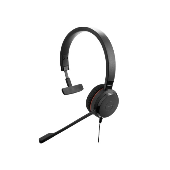 Jabra Evolve 30 II MS Mono Headset Huvudband 3,5 mm kontakt Svart i gruppen DATORER & KRINGUTRUSTNING / Gaming / Headset hos TP E-commerce Nordic AB (A14852)