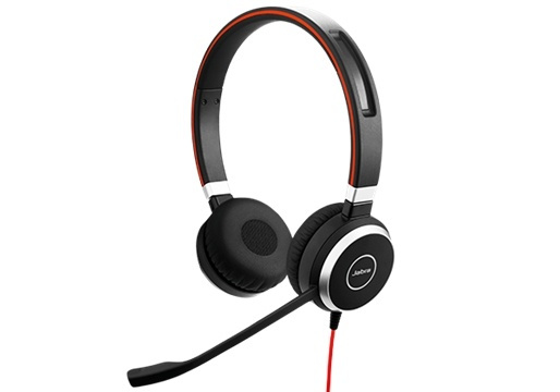 Jabra Evolve 40 MS Stereo Headset Huvudband 3,5 mm kontakt Svart i gruppen DATORER & KRINGUTRUSTNING / Datortillbehör / Headset hos TP E-commerce Nordic AB (A14856)